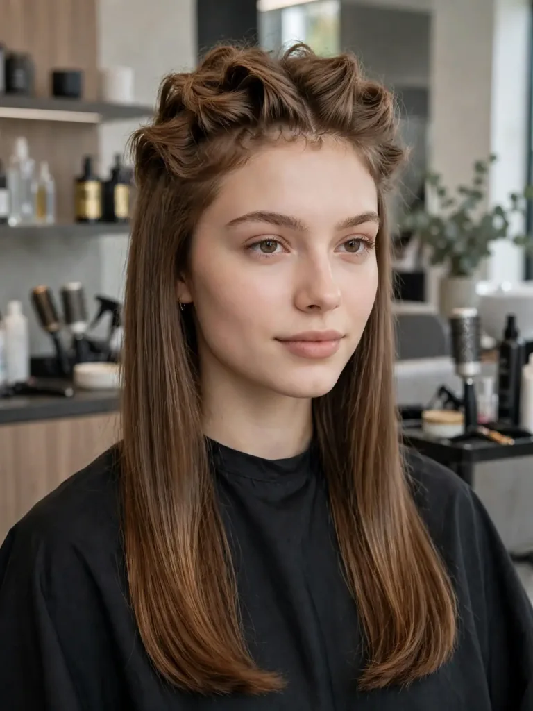 Crimped root volume with smooth ends