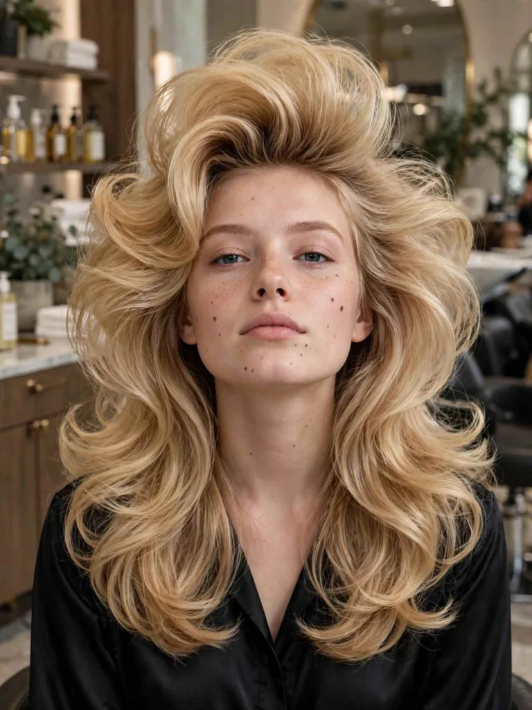 Double-blowout crown-lift butterfly with root volume