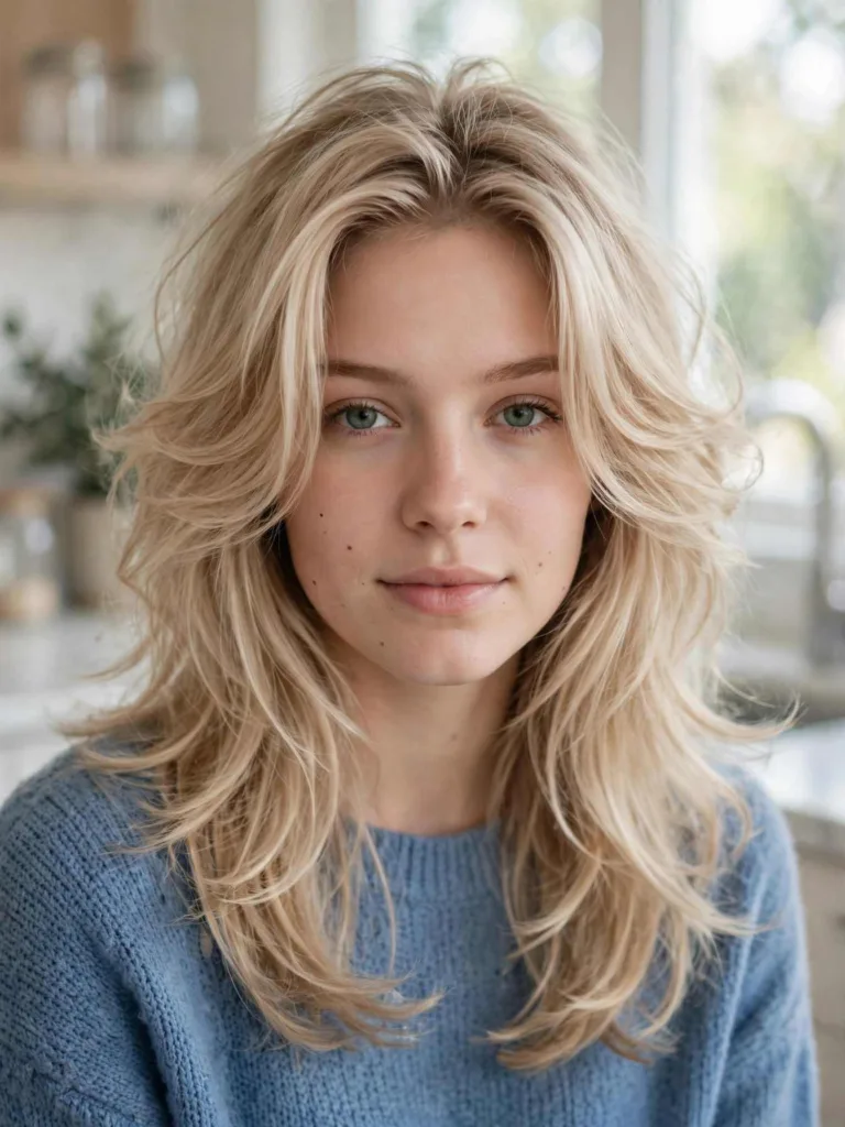 Fine-hair body-boost butterfly with fuller ends