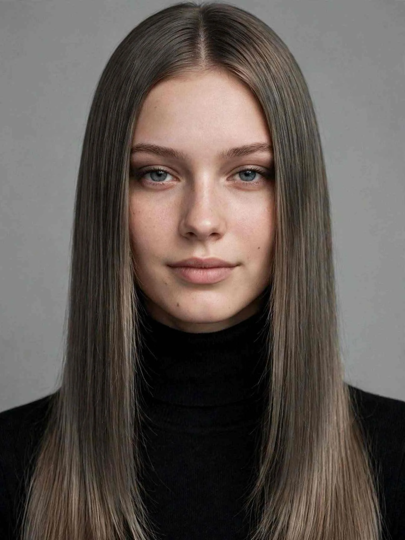 Dark ash blonde with cool smoky blonde tones