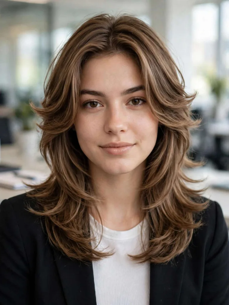 Office-ready quick butterfly blowout, neat and polished