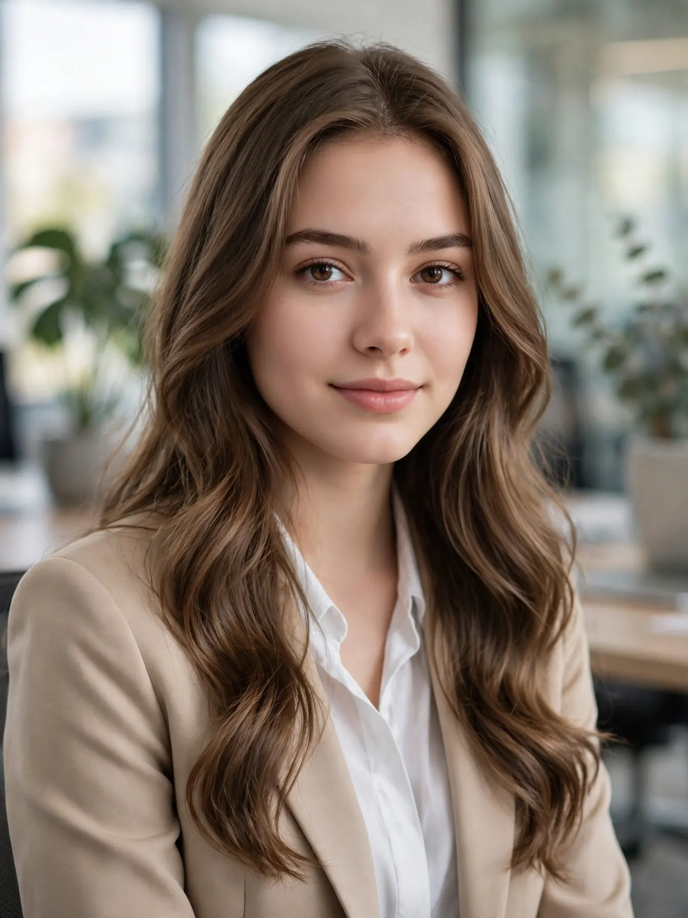 Soft subtle waves with a polished finish for work