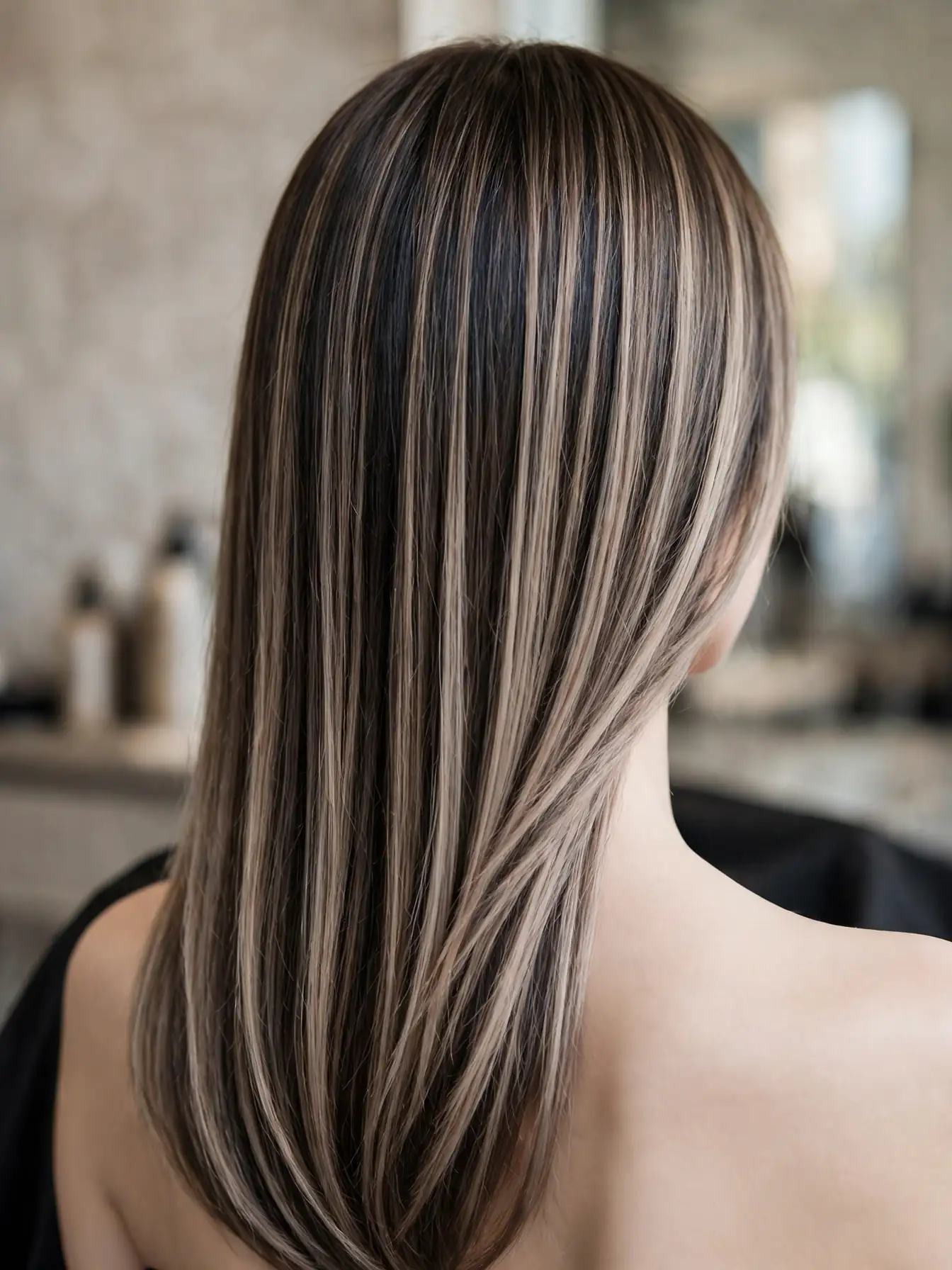 23 Espresso Mocha Balayage Ideas for Glossy Fall Hair 24 Smoky ash mocha balayage on neutral espresso hair