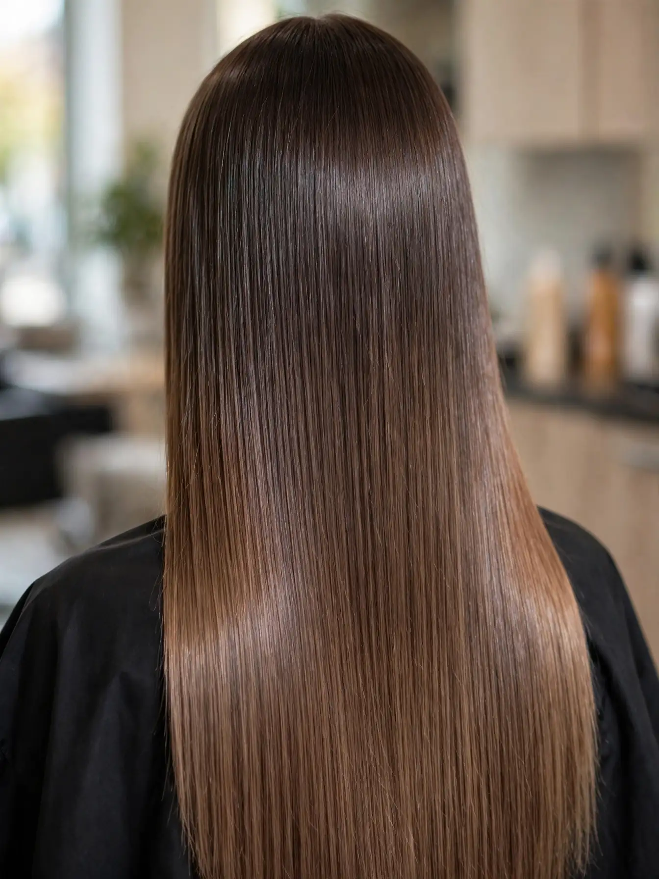 23 Espresso Mocha Balayage Ideas for Glossy Fall Hair 25 Mirror-shine glass hair with espresso mocha balayage